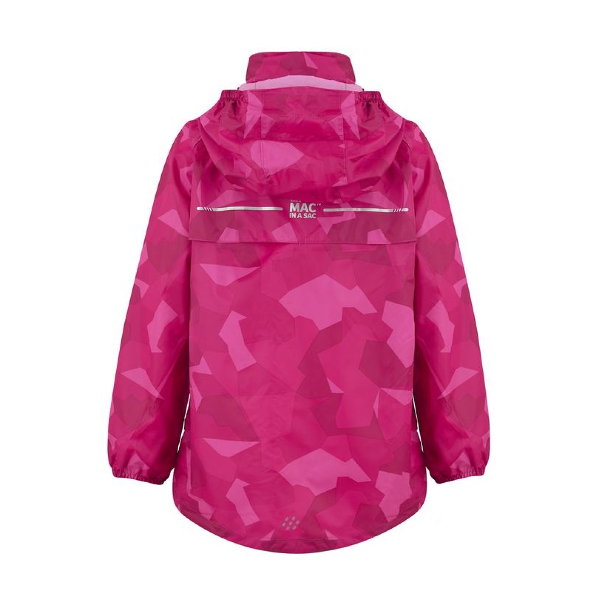 Pink camo shop rain jacket